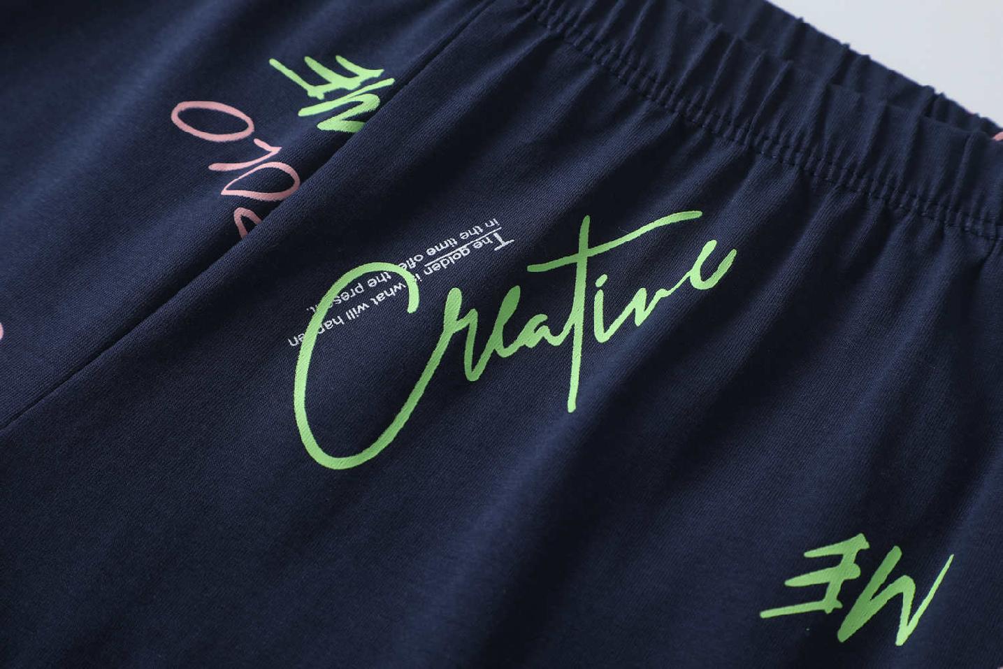 Dívčí legíny Kugo SL3557 tmavě modré